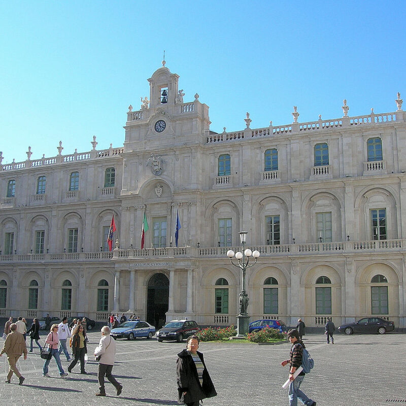 Dettagli Palazzo dell'Università (Catania). Source Estratto da 